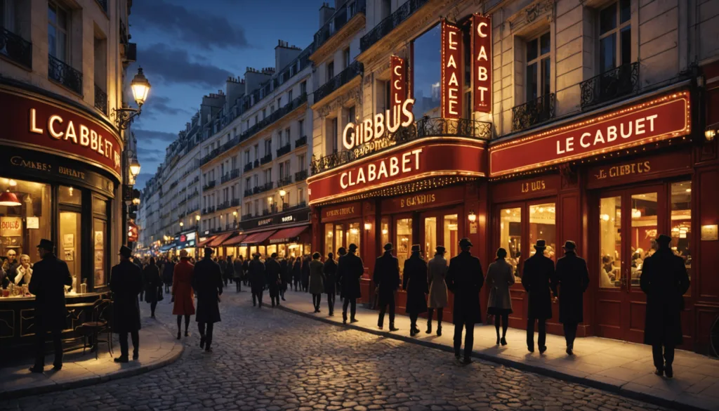 découvrez le gibus, un lieu vibrante de la scène musicale parisienne, où concerts et soirées énergiques se rencontrent. plongez dans une expérience nocturne inoubliable, avec des artistes de renommée et une ambiance festive qui ne laisse personne indifférent.